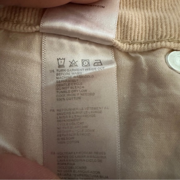 Amuse Society  Womens Shoreline Denim Woven Short‎ Size 24 Y2K Beach Frayed Hem - Picture 11 of 12